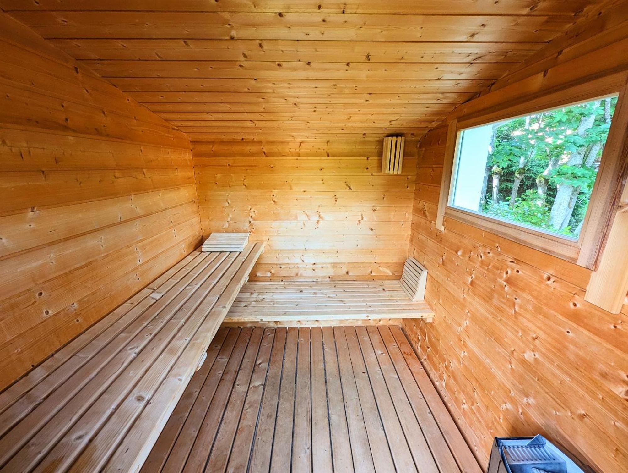 Chalet Sauna Jacuzzi 6 Personnes La Bresse Exterior foto