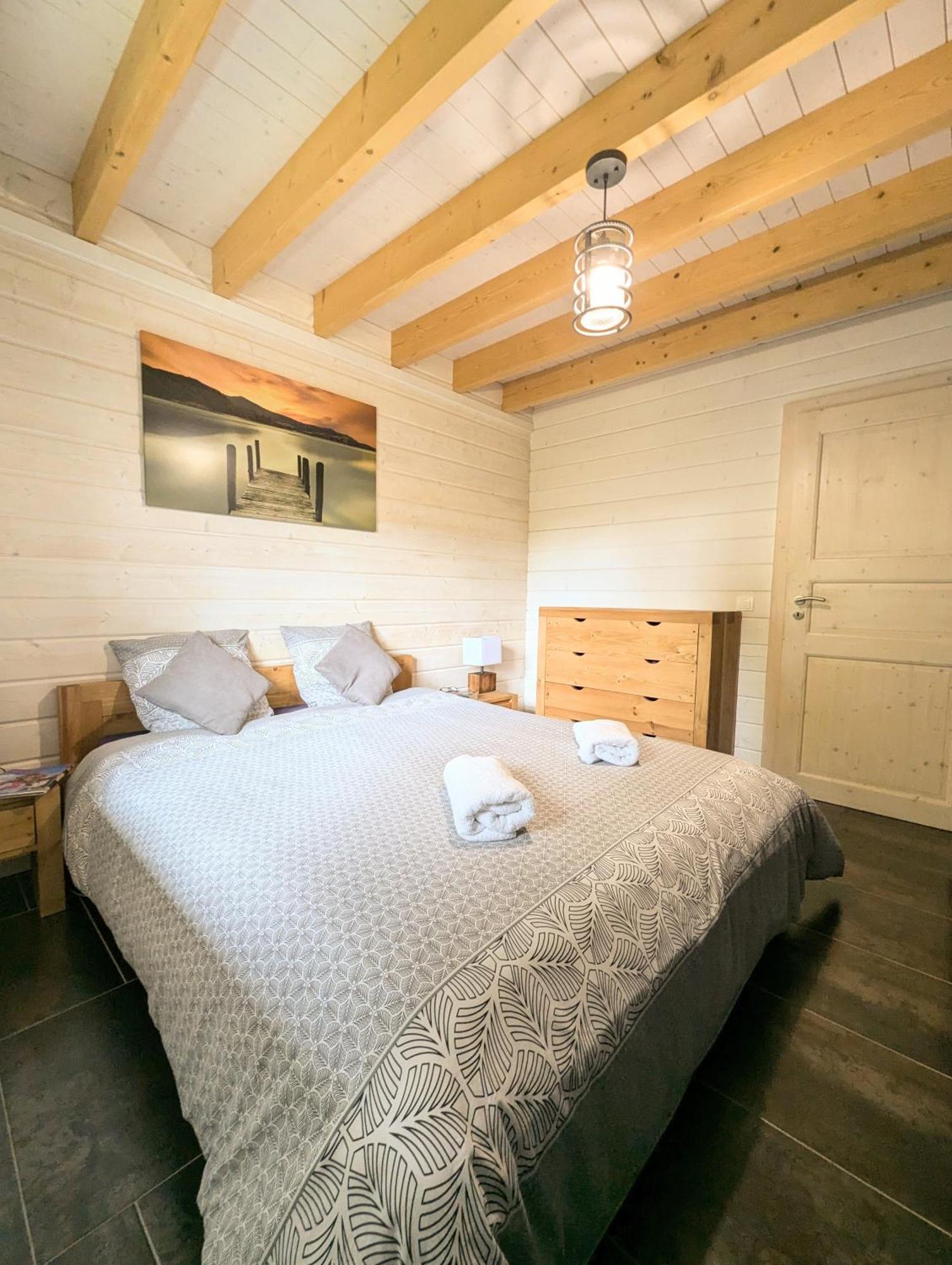 Chalet Sauna Jacuzzi 6 Personnes La Bresse Exterior foto