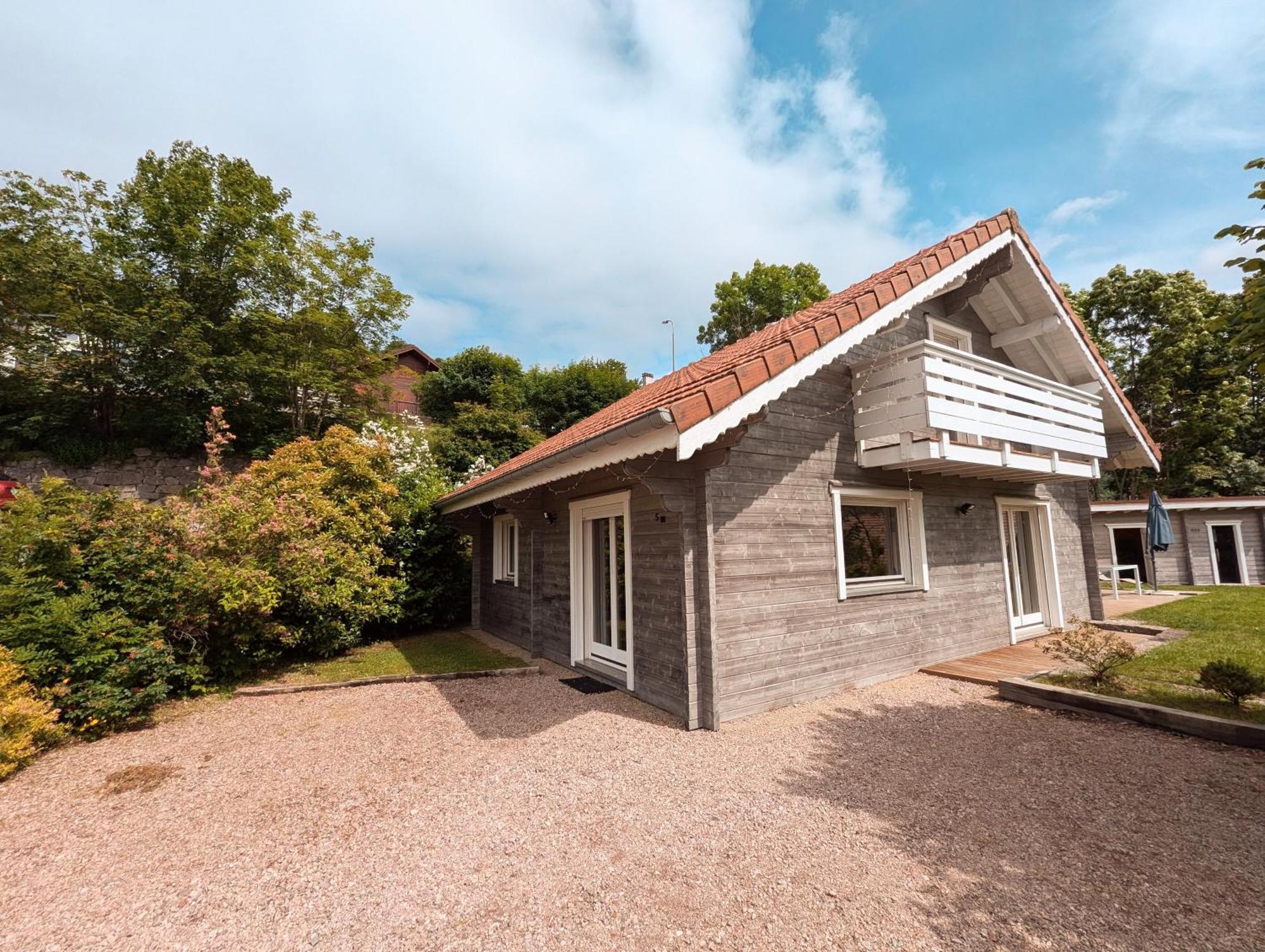 Chalet Sauna Jacuzzi 6 Personnes La Bresse Exterior foto